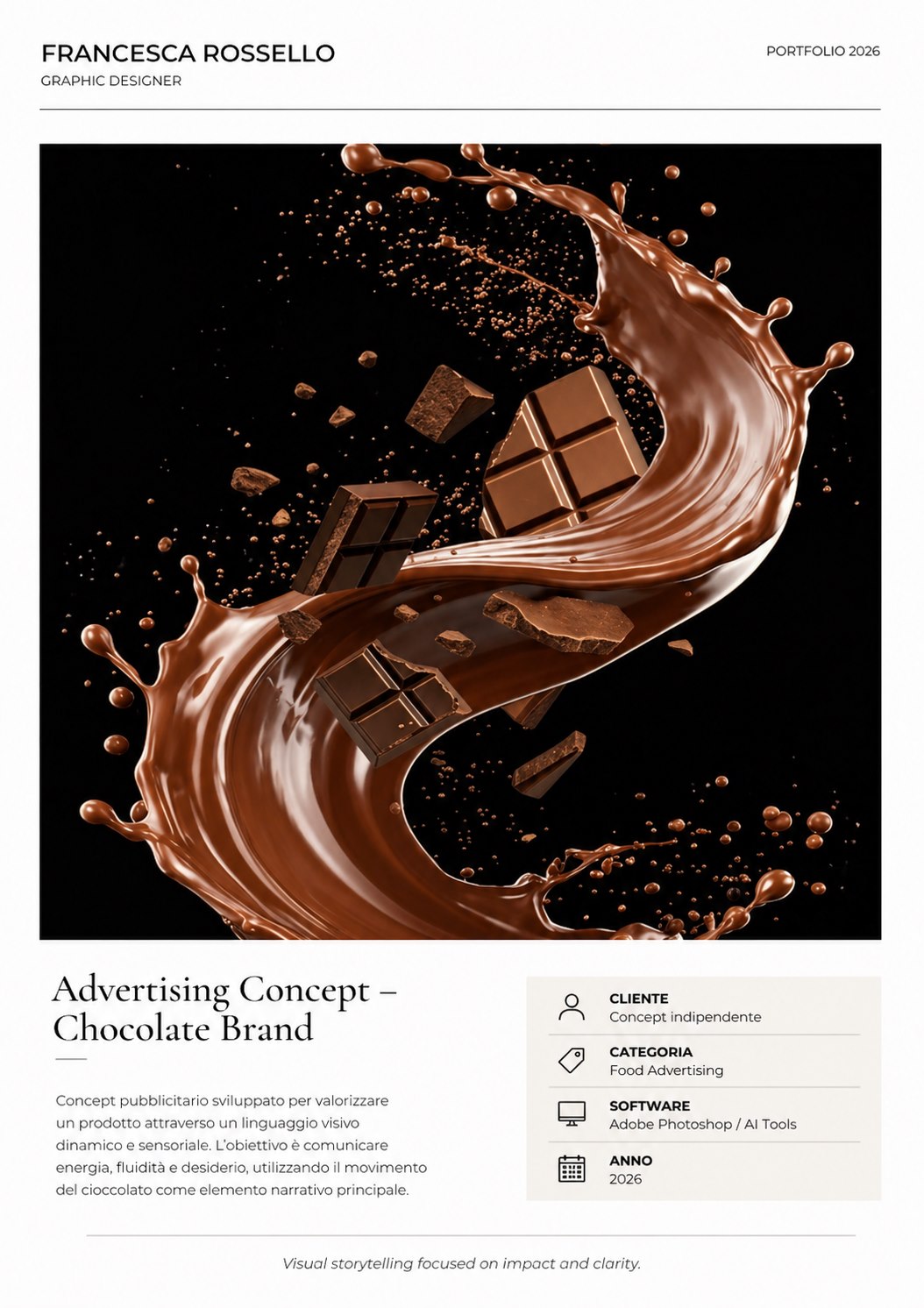 Concept grafico per valorizzazione brand